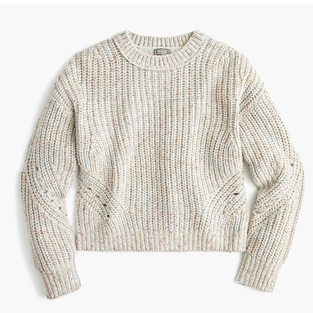 J.Crew Point Sur Chunky Rib Sweater